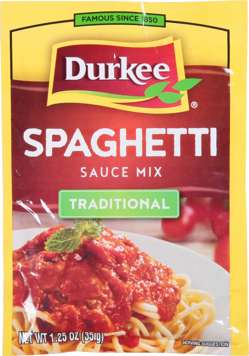 slide 6 of 9, Durkee Spaghetti Sauce Mix Tradition, 1.25 oz