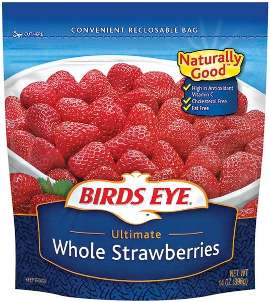 slide 1 of 1, Birds Eye Whole Ultimate Strawberries, 14 oz