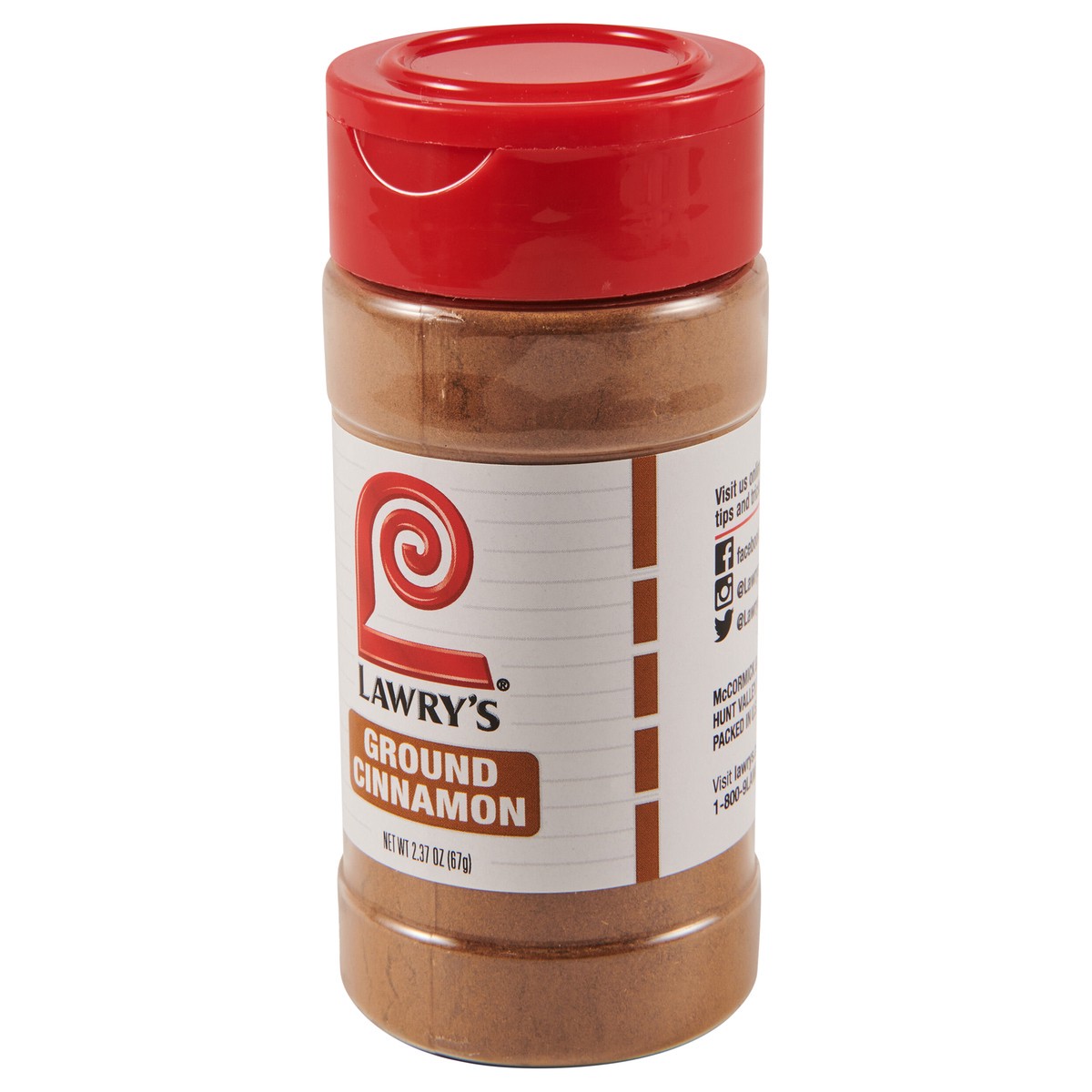 slide 3 of 9, Lawry's Ground Cinnamon, 2.37 oz, 2.37 oz