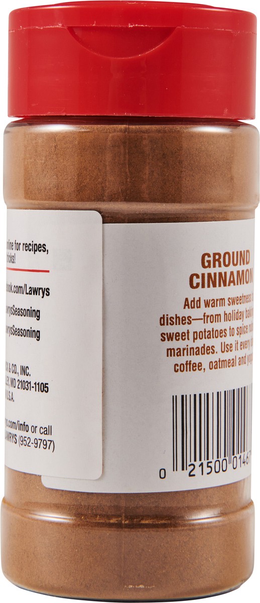 slide 5 of 9, Lawry's Ground Cinnamon, 2.37 oz, 2.37 oz