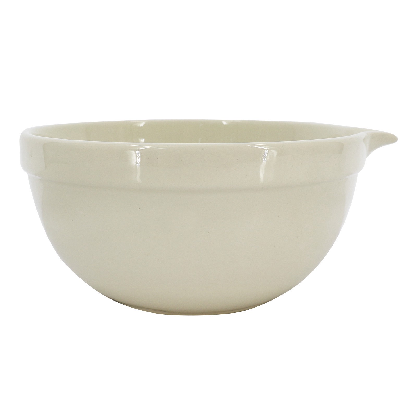 slide 4 of 4, 8" No. 02 Ceramic Mixing Bowl By Ashland, 8 in