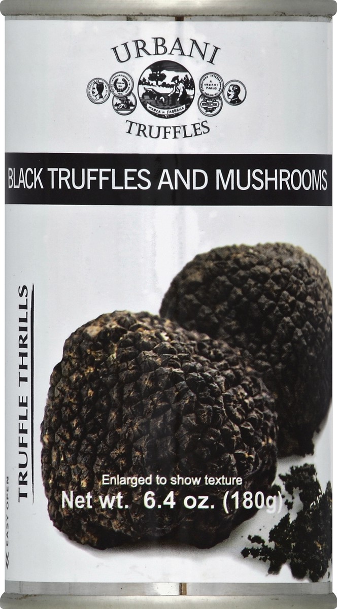 slide 1 of 2, Urbani Black Truffles and Mushrooms, 180 G