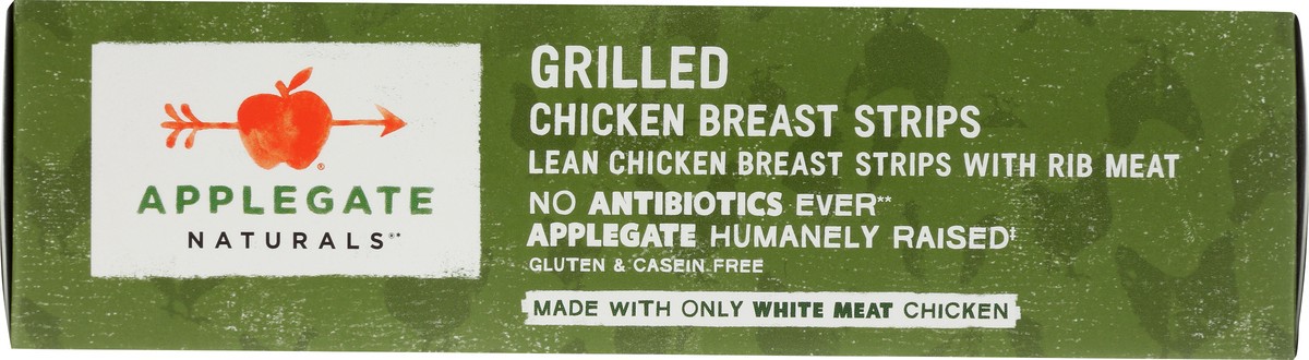 slide 3 of 7, Applegate Chicken Breast Strips, 8 oz