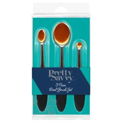 Pretty Savvy Oval Brush Set