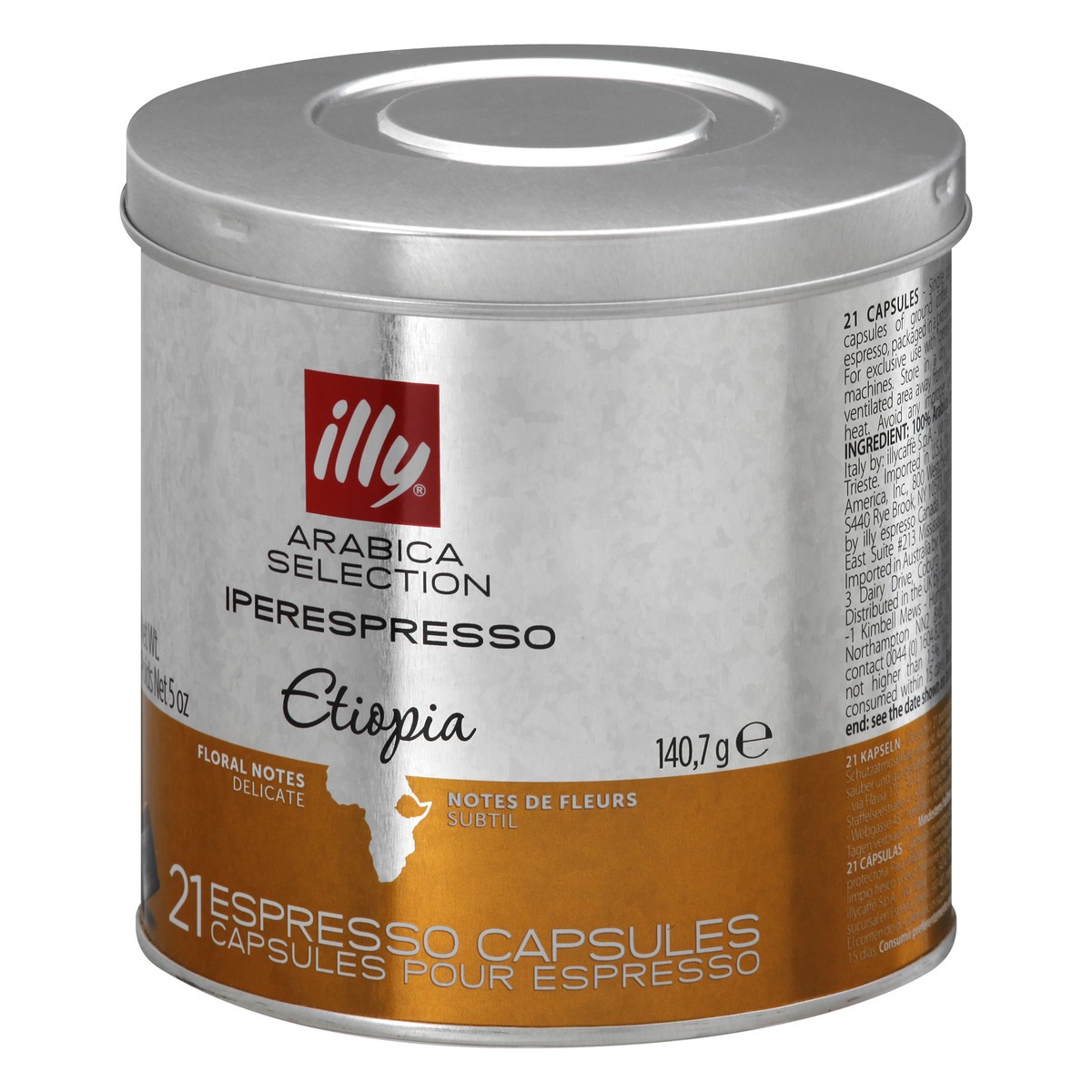 slide 10 of 11, illy Iperespresso Capsules Etiopia Espresso 21 ea, 21 ct