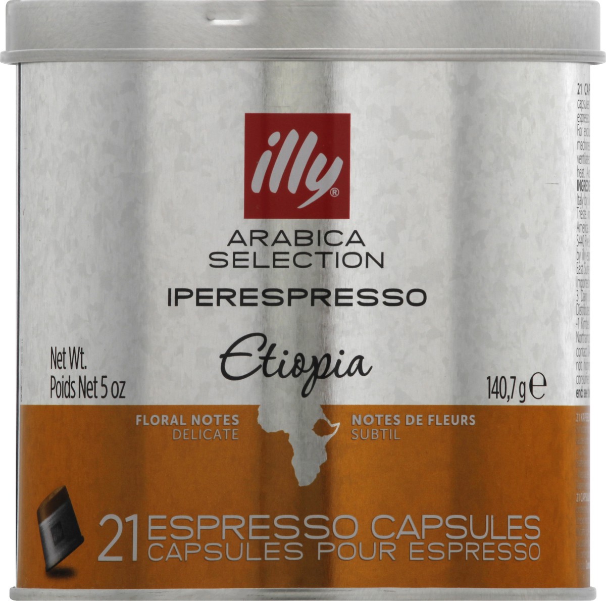 slide 1 of 11, illy Iperespresso Capsules Etiopia Espresso 21 ea, 21 ct