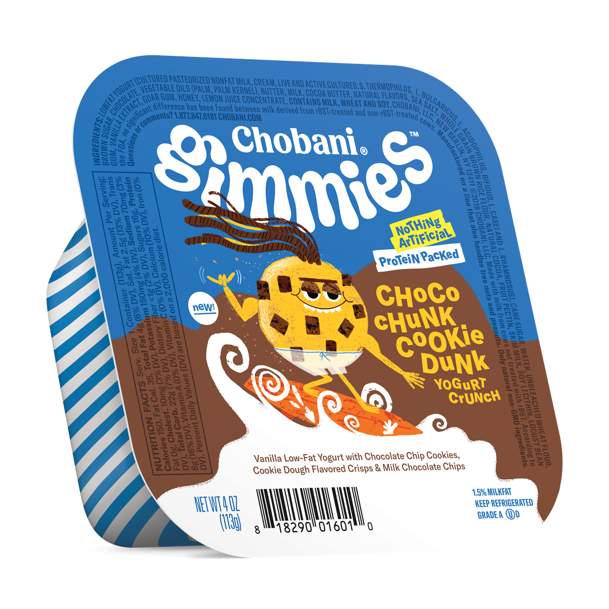 slide 1 of 7, Chobani Gimmies Choco Chunk Cookie Dunk Yogurt Crunch, 4 oz