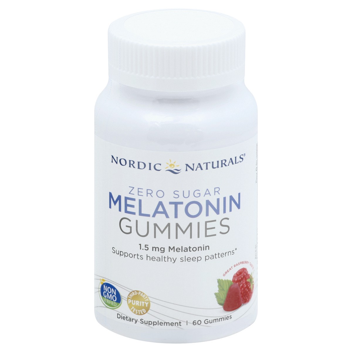 slide 1 of 9, Nordic Naturals Zero Sugar Melatonin Gummies, 60 ct