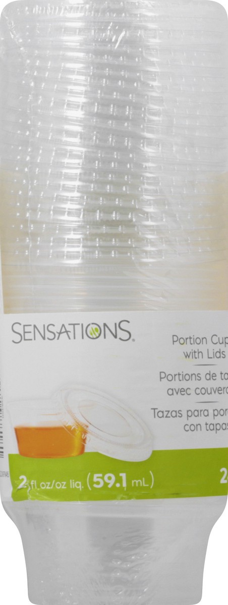 slide 3 of 10, Sensations 2 Fluid Ounce Portion Cups 24 ea, 24 ct