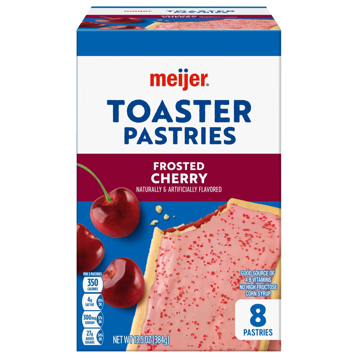 slide 1 of 29, Meijer Frosted Cherry Pastry Treat, 14.7 oz
