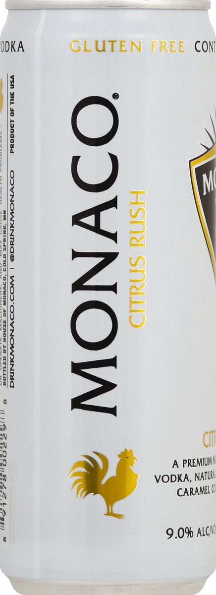 slide 4 of 8, Monaco Cocktail Citrus Rush, 12 fl oz