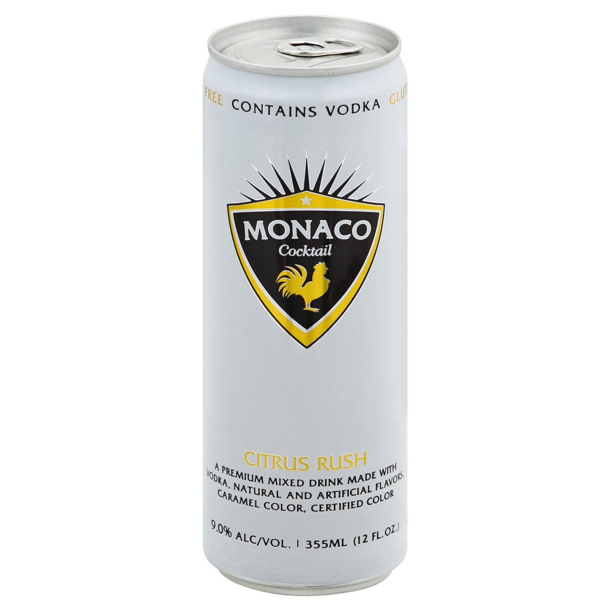 slide 7 of 8, Monaco Cocktail Citrus Rush, 12 fl oz