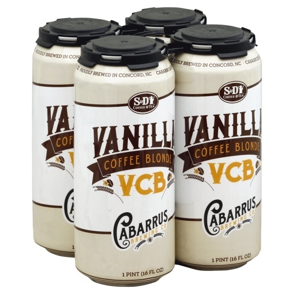 slide 1 of 1, Cabarrus Brewing Vanilla Coffee Blonde Cans, 4 ct; 16 oz