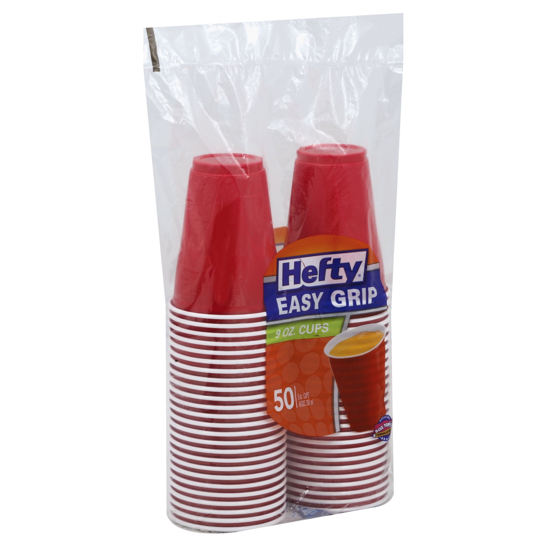 slide 1 of 1, Hefty Party Cups, 50 ct; 9 oz