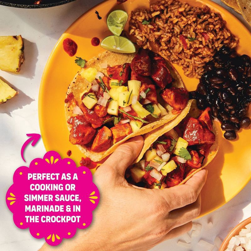 slide 6 of 6, SOMOS FOODS Somos Al Pastor Taco Simmer Sauce - 12oz, 12 oz