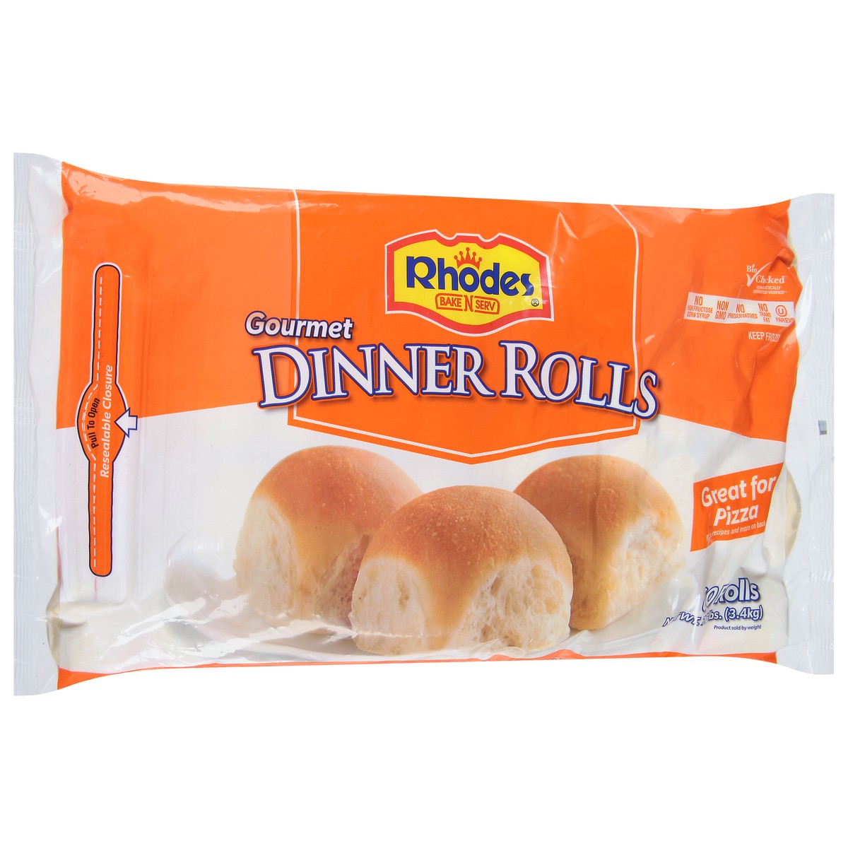 slide 7 of 11, Rhodes Bake-N-Serv Rhodes Gourmet Dinner Rolls 60 ea, 60 ct