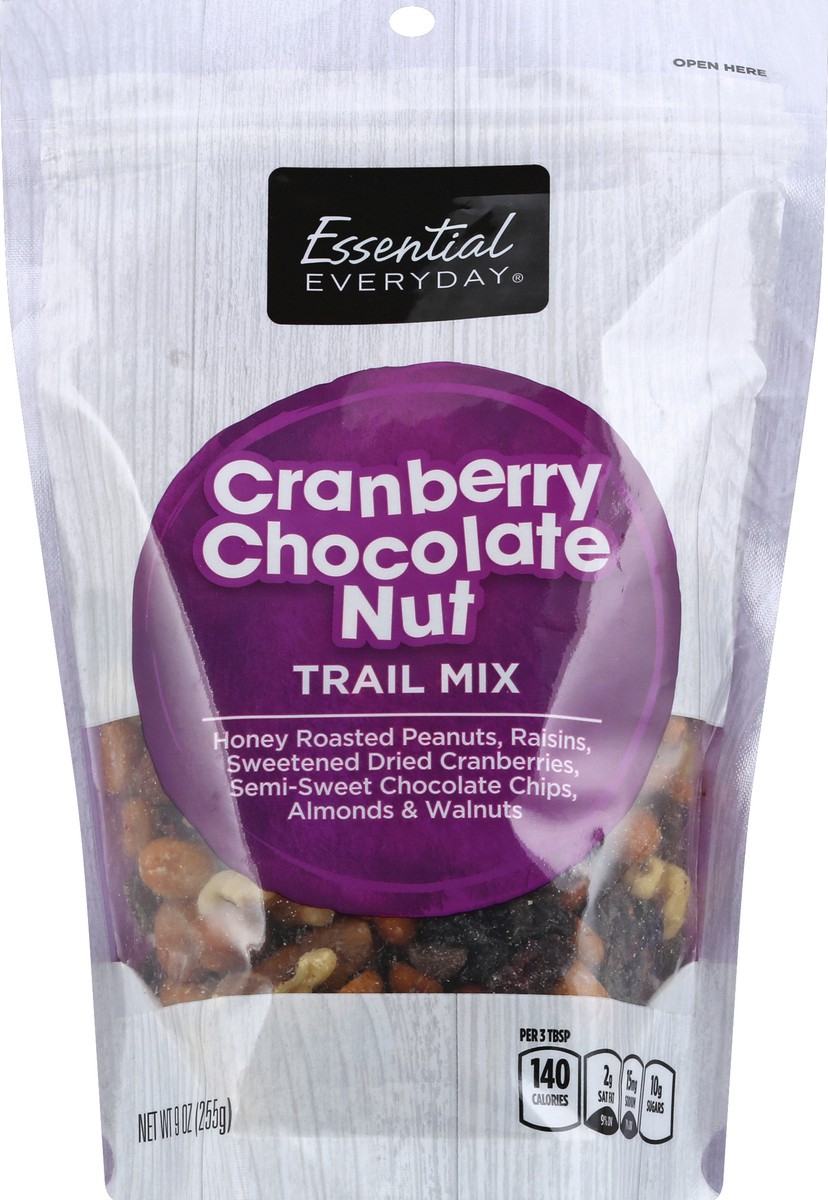 slide 3 of 6, Essential Everyday Cranberry Trail Mix Choc Chunk - 9 oz, 9 oz