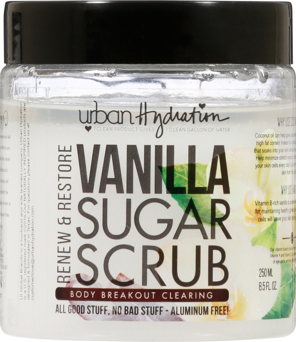slide 1 of 12, Urban Hydration Renew & Restore Vanilla Sugar Scrub 8.5 fl oz, 1 ct