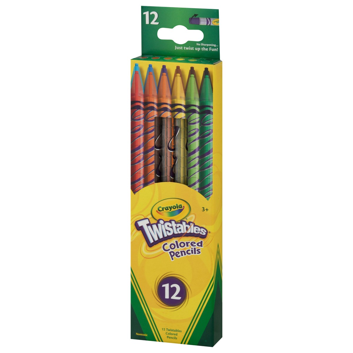 slide 2 of 11, Crayola Colored Twistable Pencils, 12 ct