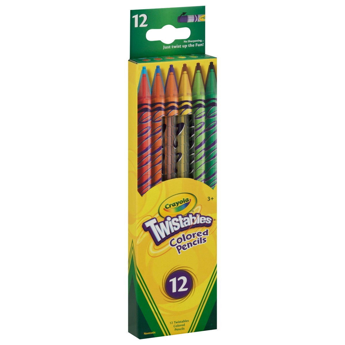 slide 4 of 11, Crayola Colored Twistable Pencils, 12 ct