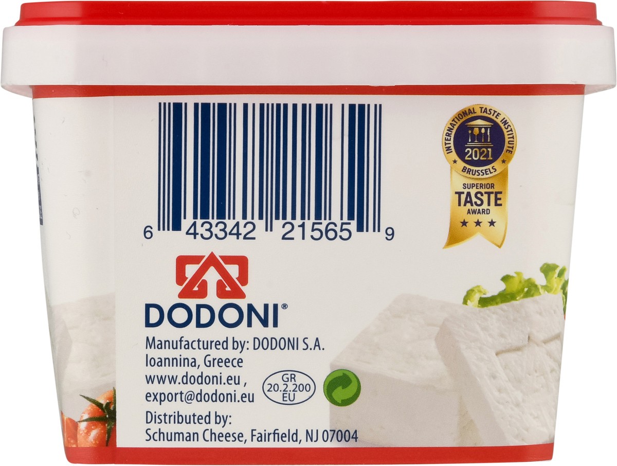 slide 11 of 14, DODONI Greek Feta Cheese in Brine 1.38 lb, 1.38 lb