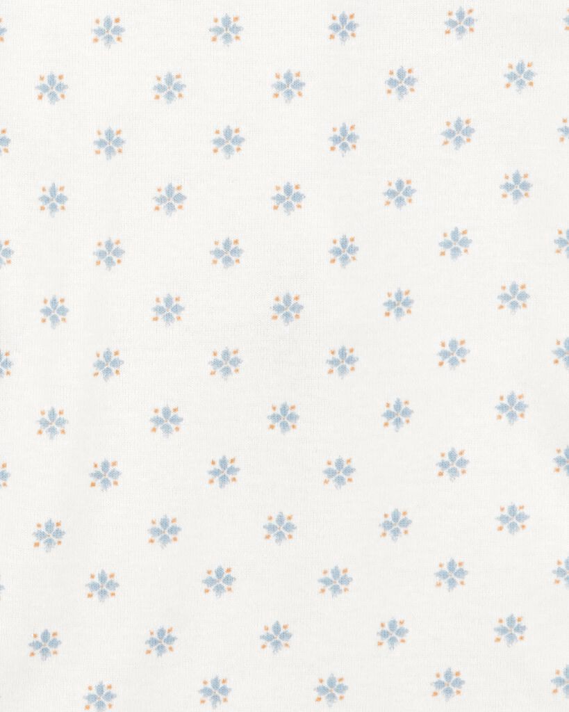 slide 3 of 6, Carter's Baby 5-Pack Floral Short-Sleeve Cotton Bodysuits Multi 6M, 1 ct