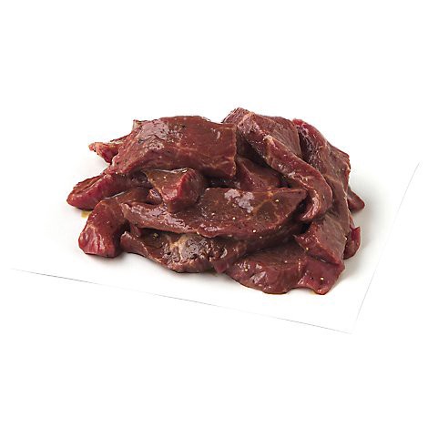 slide 1 of 1, Beef Sirloin Tips With Yakiniku Sauce - LB, per lb