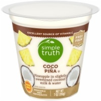 slide 1 of 1, Simple Truth Coca Pina Fruit Cup - 7 oz, 7 oz