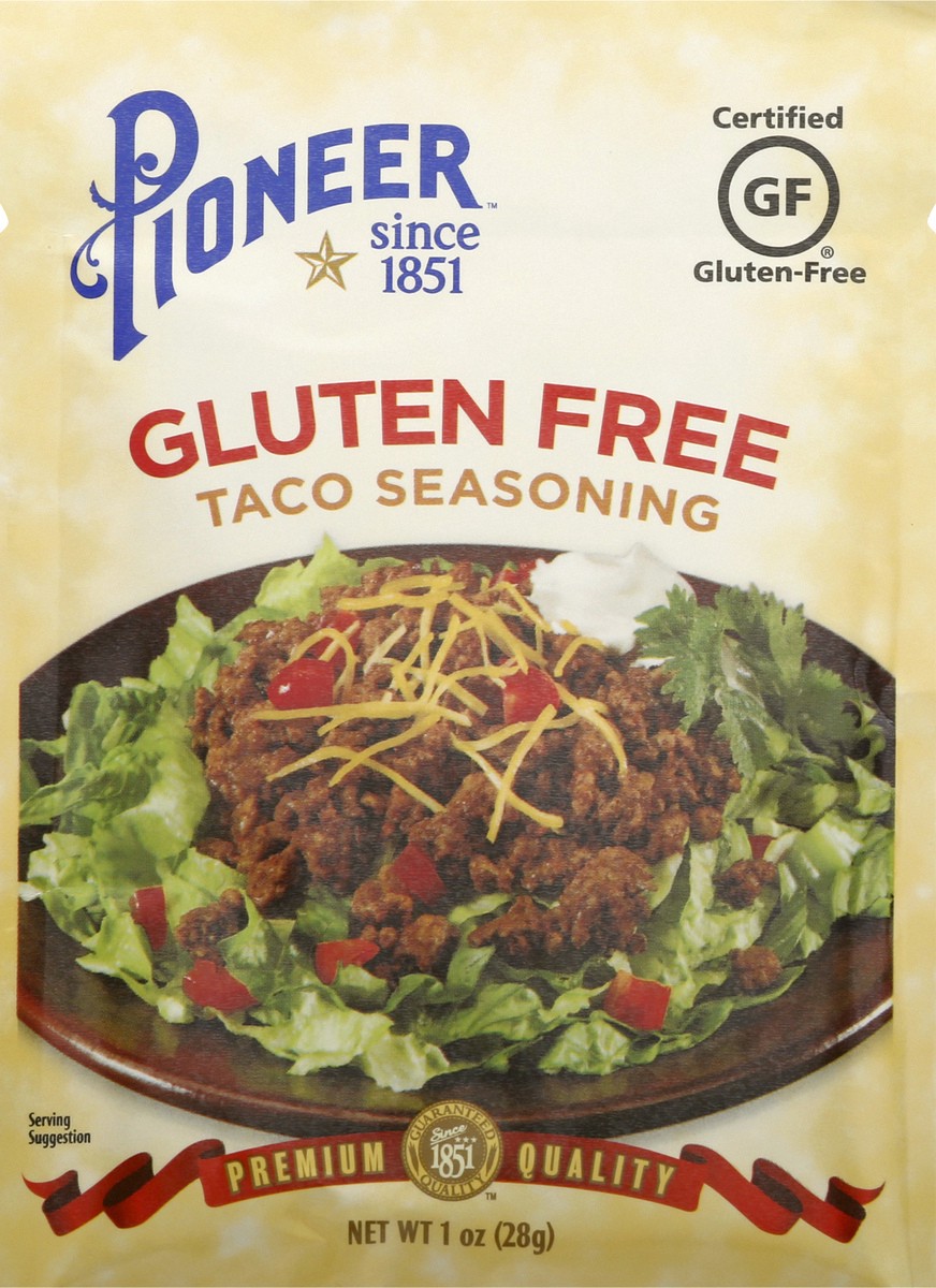 slide 11 of 13, Pioneer Gluten Free Taco Seasoning 1 oz, 1.61 oz