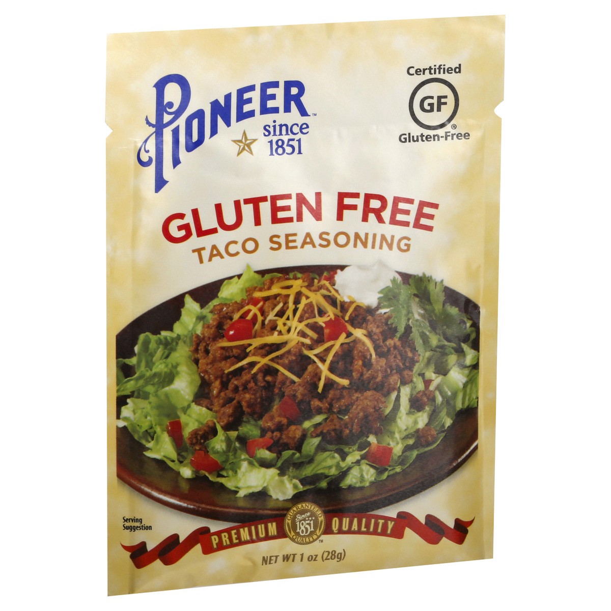 slide 5 of 13, Pioneer Gluten Free Taco Seasoning 1 oz, 1.61 oz