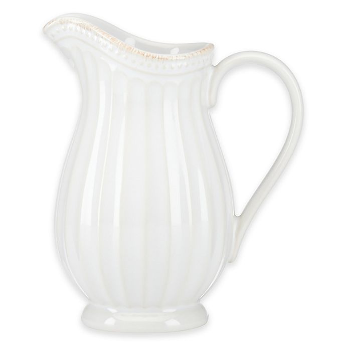 slide 1 of 1, Lenox French Perle Groove Mini Pitcher - White, 1 ct