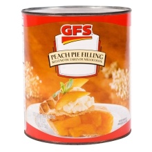 slide 1 of 1, GFS Peach Pie Filling, 124.5 oz