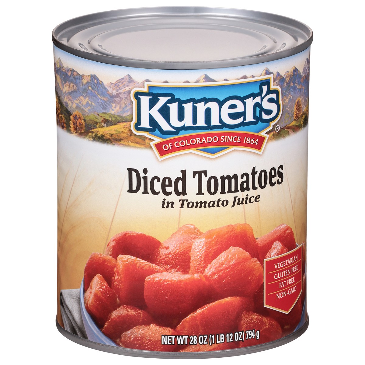 slide 7 of 9, Kuner's Diced Tomatoes in Tomato Juice 28 oz, 28 oz