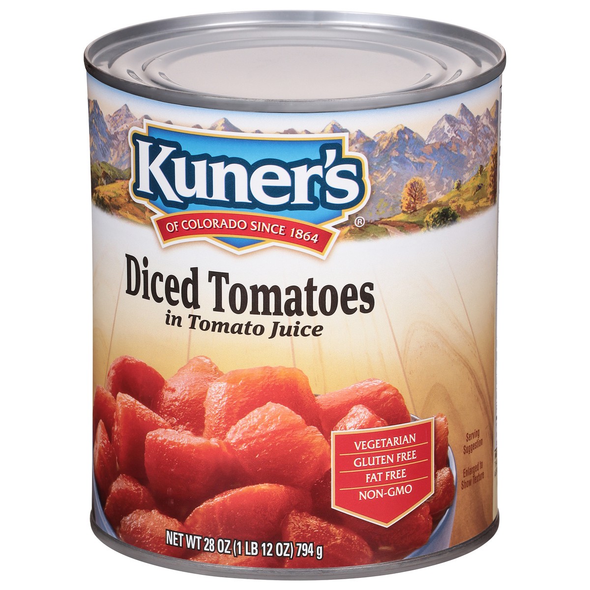 slide 4 of 9, Kuner's Diced Tomatoes in Tomato Juice 28 oz, 28 oz