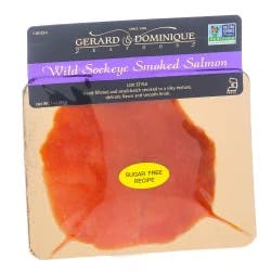Gerard & Dominique Seafoods Salmon 3 oz