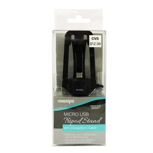 slide 1 of 1, PowerXcel Micro Cable Stand, 1 ct