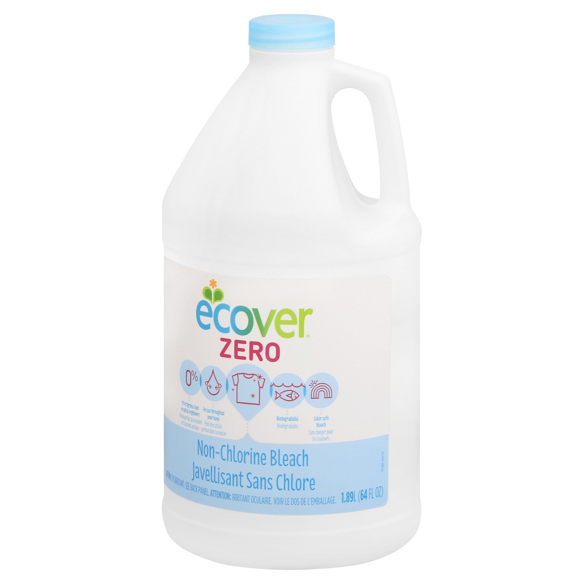 slide 5 of 9, Ecover Zero Non Chlorine Laundry Bleach, 64 Ounce, 64 fl oz