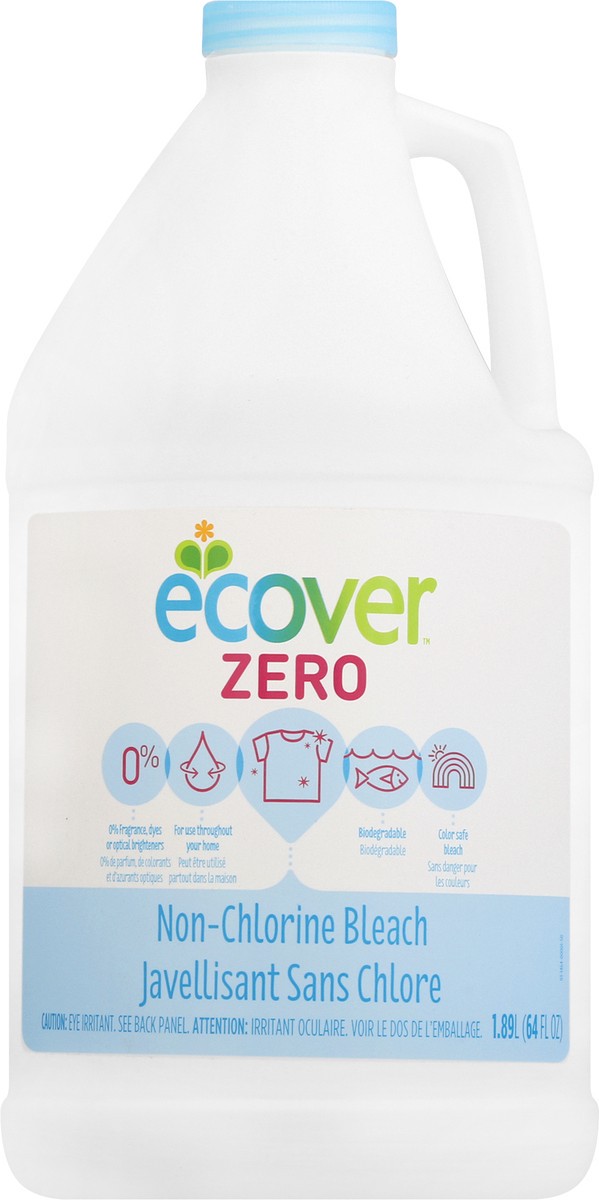 slide 8 of 9, Ecover Zero Non Chlorine Laundry Bleach, 64 Ounce, 64 fl oz