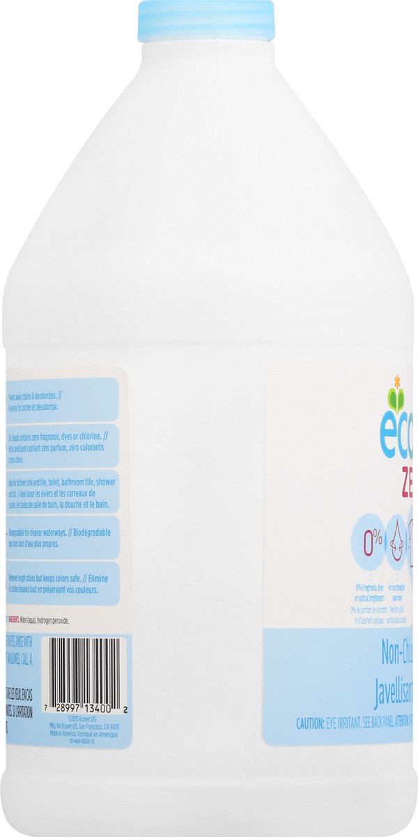 slide 7 of 9, Ecover Zero Non Chlorine Laundry Bleach, 64 Ounce, 64 fl oz