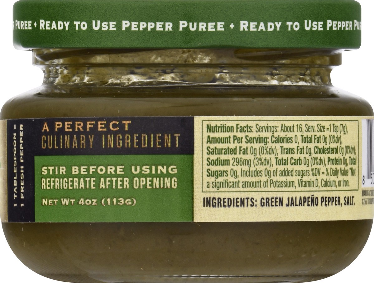 slide 2 of 13, Louisiana Pepper Exchange Green Jalapeno Pepper Puree 4 oz, 4 oz