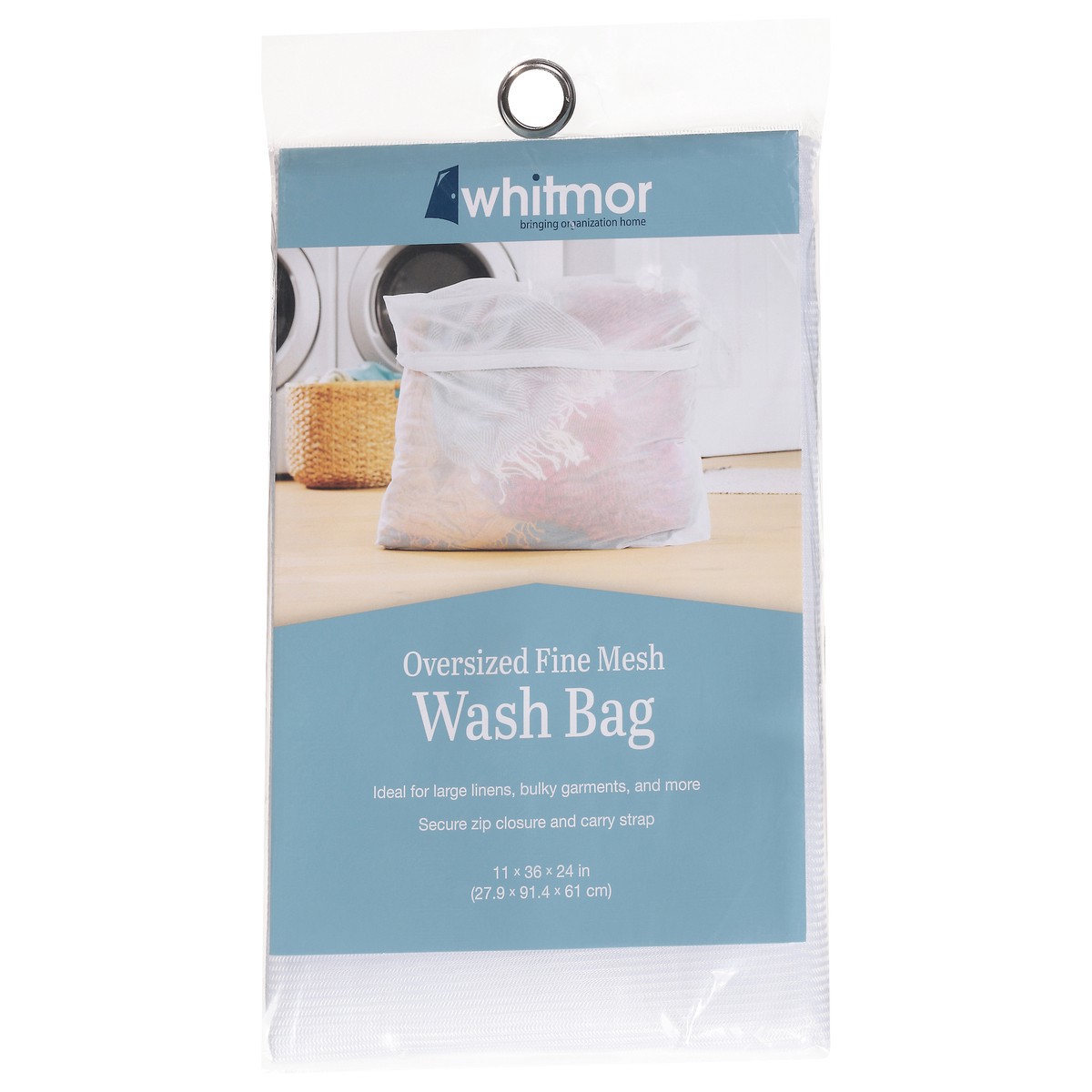 slide 2 of 9, Whitmor Oversized Wash Bag, 1 ct