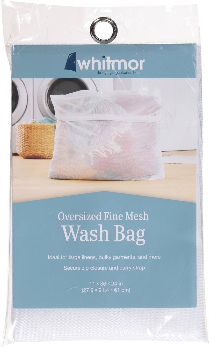 slide 3 of 9, Whitmor Oversized Wash Bag, 1 ct
