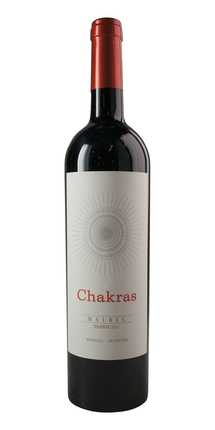 slide 1 of 1, Chakras Malbec Reserva, 750 ml