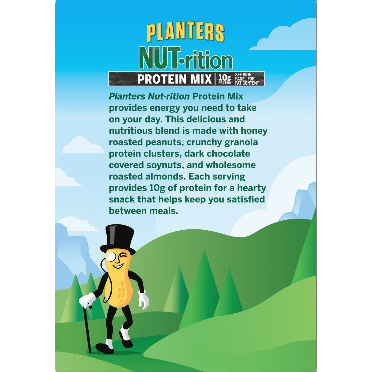 slide 8 of 8, Planters NUTrition Chocolate Nut Protein Mix, 5 ct; 8.6 oz