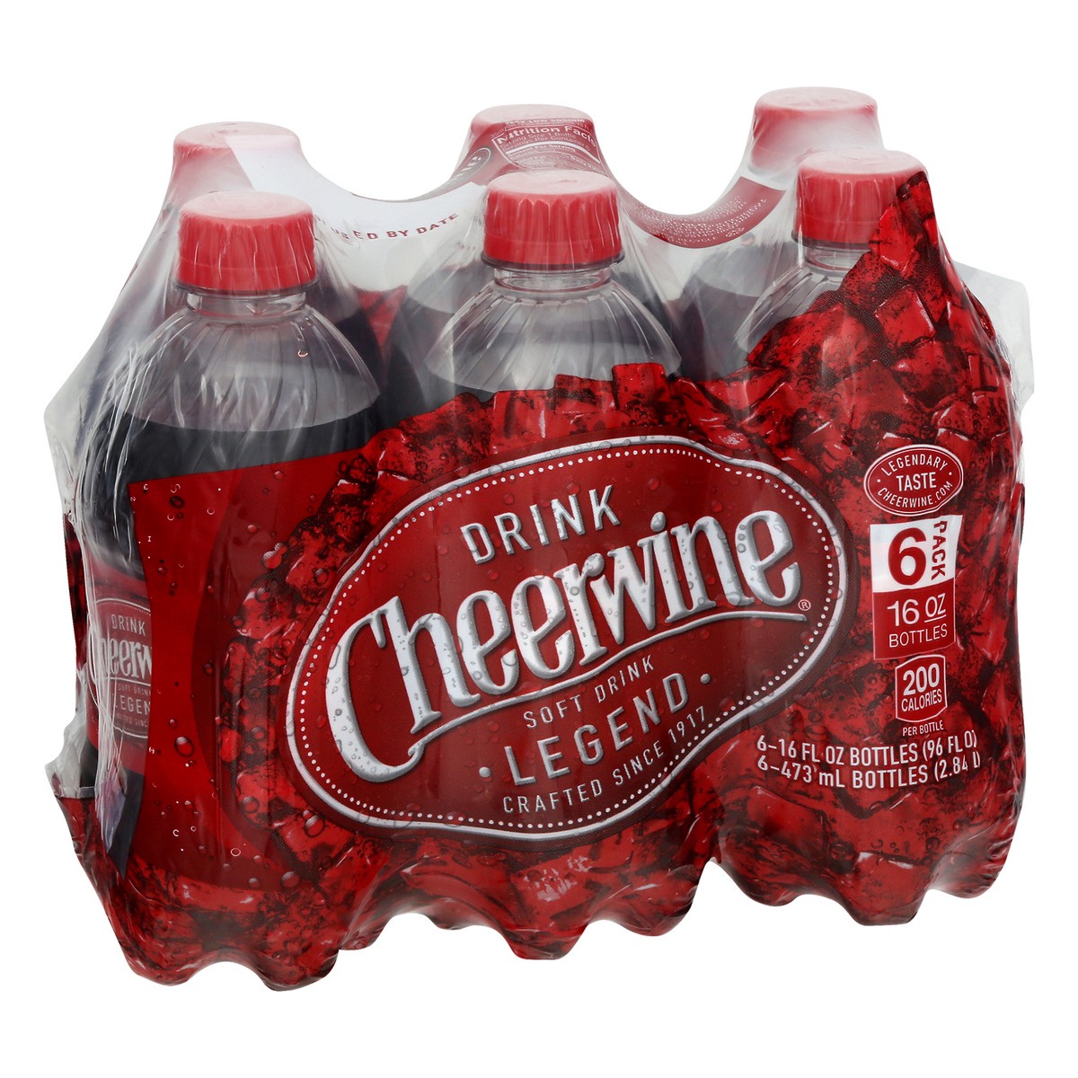 slide 5 of 12, Cheerwine 6 Pack Soft Drink 6 - 16 fl oz Bottles, 6 ct