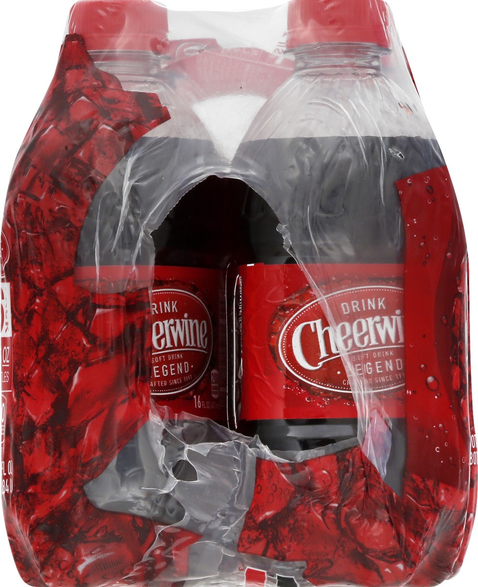 slide 7 of 12, Cheerwine 6 Pack Soft Drink 6 - 16 fl oz Bottles, 6 ct