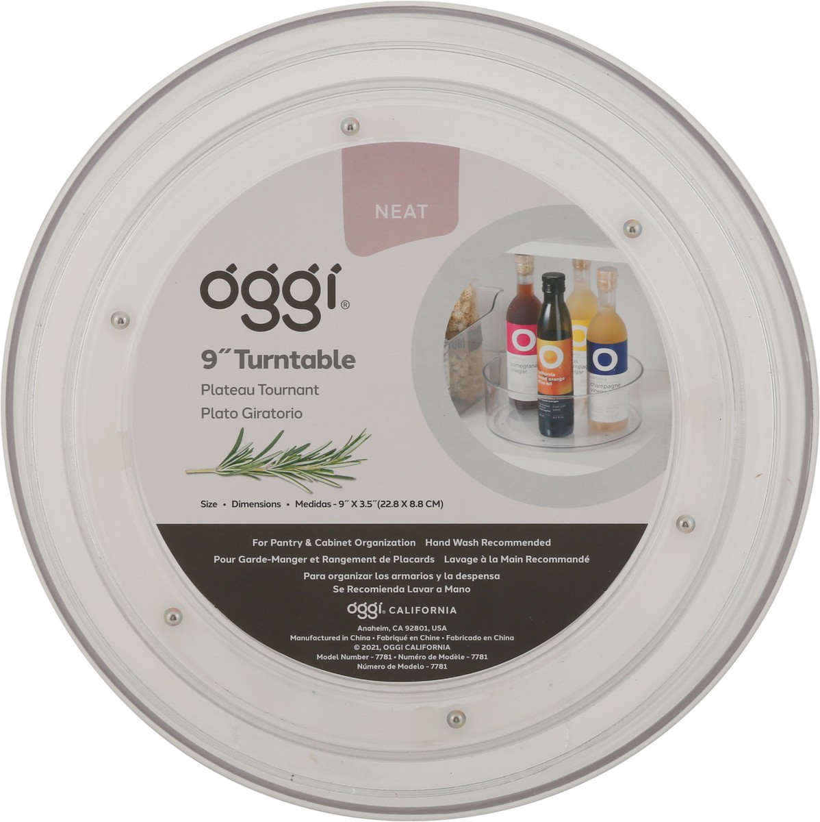 slide 3 of 9, Oggi High Turntable, 1 ct