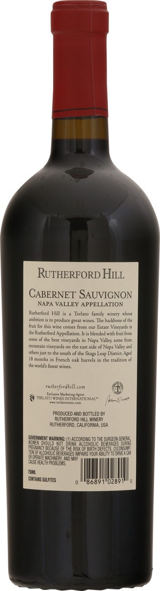 slide 8 of 9, Rutherford Hill Napa Valley Cabernet Sauvignon 750 ml, 750 ml