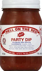 Hell on the Red Texas Hot Party Dip