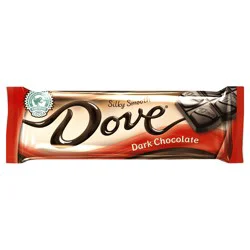DOVE Candy Dark Chocolate Bar, Full Size, 1.44 oz Bar